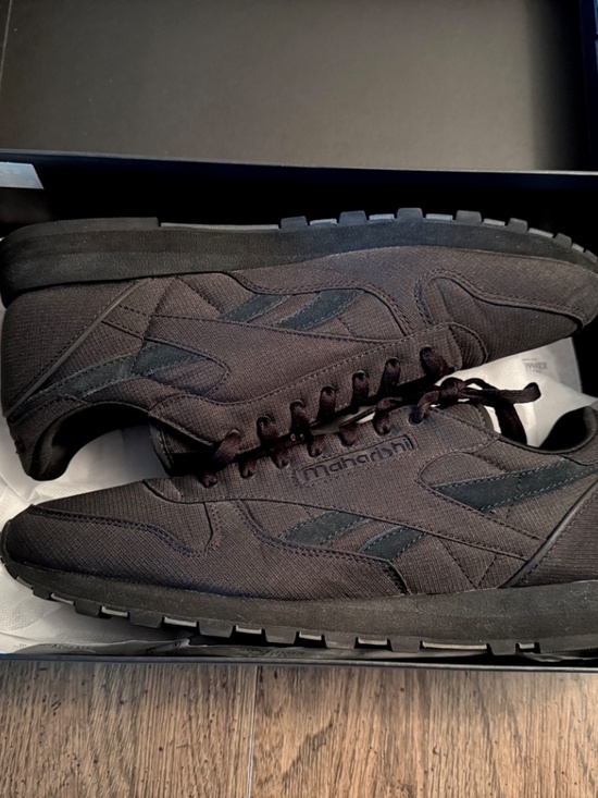 MAHARISHI X REEBOK CLASSIC LEATHER \'RIPSTOP\' - Black / Gray - HP3241 - Men 12 main image 5